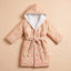 BATA DE BAÑO INFANTIL TALLA M FLORES
