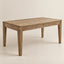 MESA DE COMEDOR MINIMALISTA 160X100X78CM