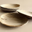 SET 8 PLATOS HOJA DE PALMA REDONDO GRANDE 25 CM
