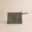 ESTUCHE DE TELA VERDE GRANDE 27X21 CM