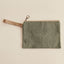 ESTUCHE DE TELA VERDE PEQUEÑO 22X16CM
