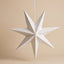 ESTRELLA NAVIDAD 50 CM BLANCA