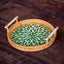 BANDEJA CIRCULAR RATTAN BOTANICA S 22X3CM 9138