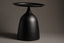 MESA DE CAFE METAL NEG 39X43CM