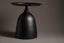 MESA DE CAFE METAL NEG 39X43CM