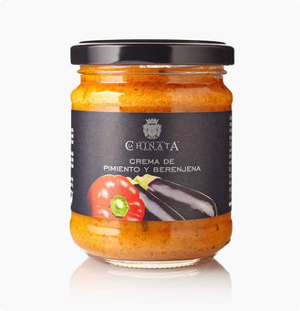CREMA DE PIMIENTOS Y BERENJENAS 180 GR