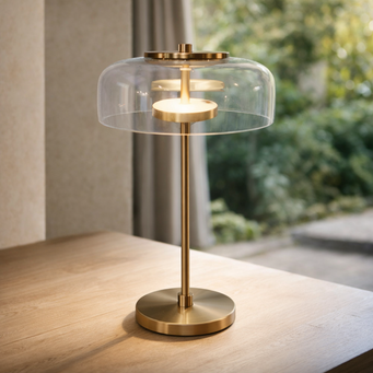 LÁMPARA DE MESA AURUM 230X420MM