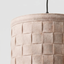 LÁMPARA AURA BEIGE 30X23CM