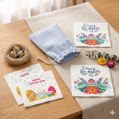 PACK BOLSITA DE TELA+SERVILLETAS PASCUA