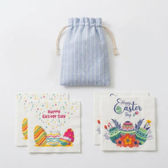 PACK BOLSITA DE TELA+SERVILLETAS PASCUA