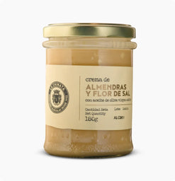 CREMA DE ALMENDRA Y FLOR DE SAL CON AOVE 180 GR